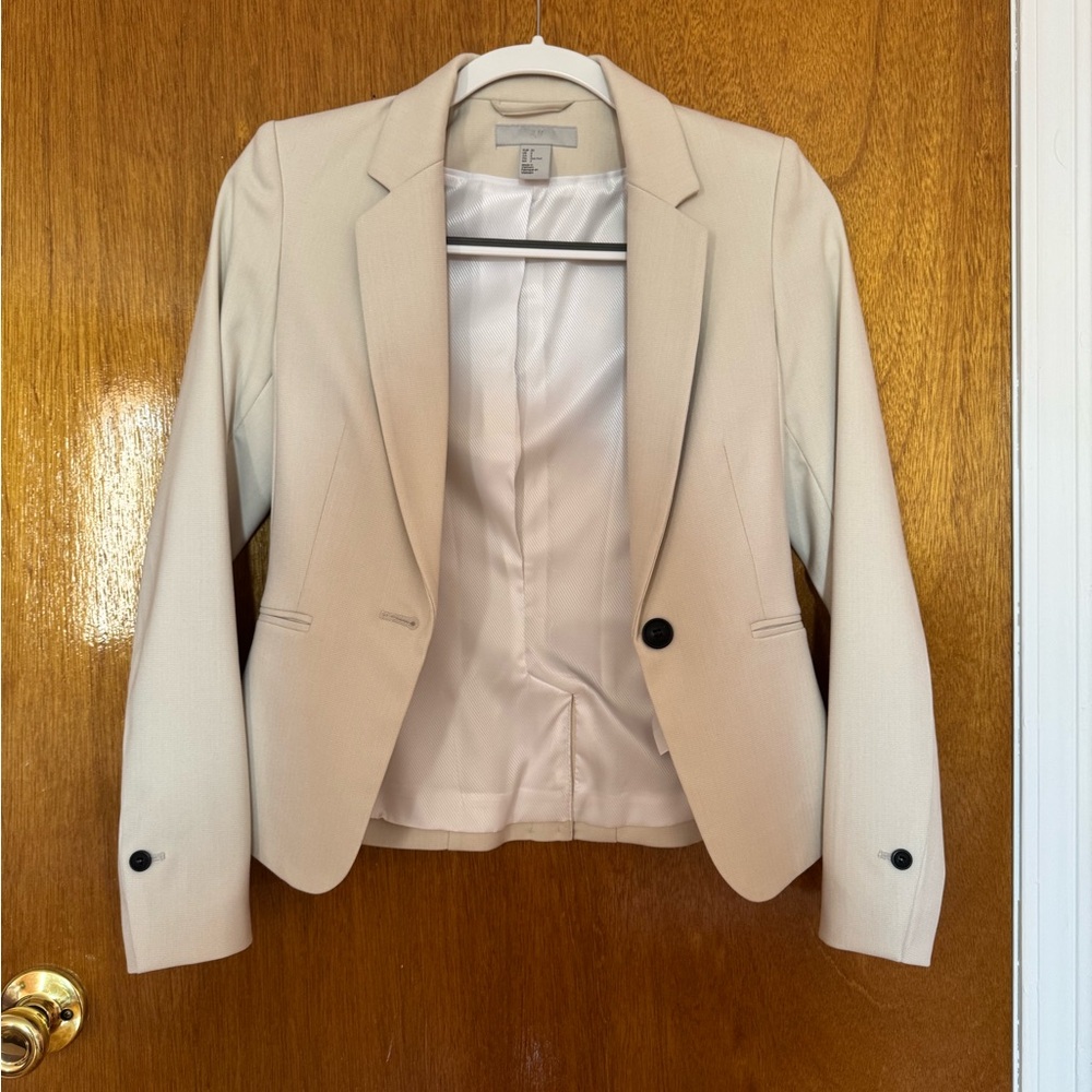 H&M Classic Beige Blazer
